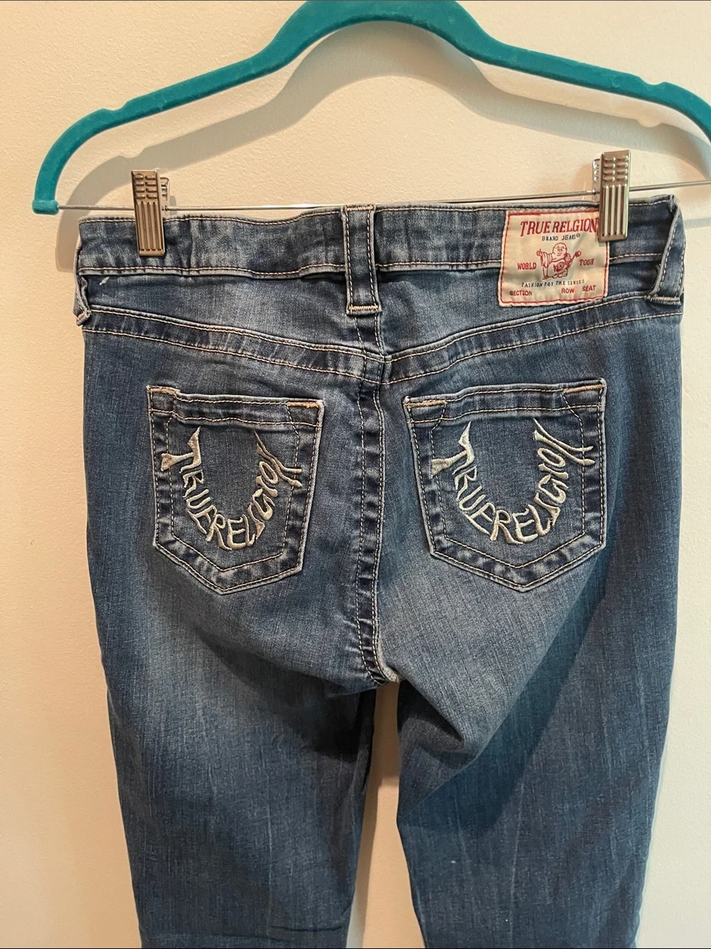 True Religion Women's Dark Blue Slim Jeans - Picture 5 of 6